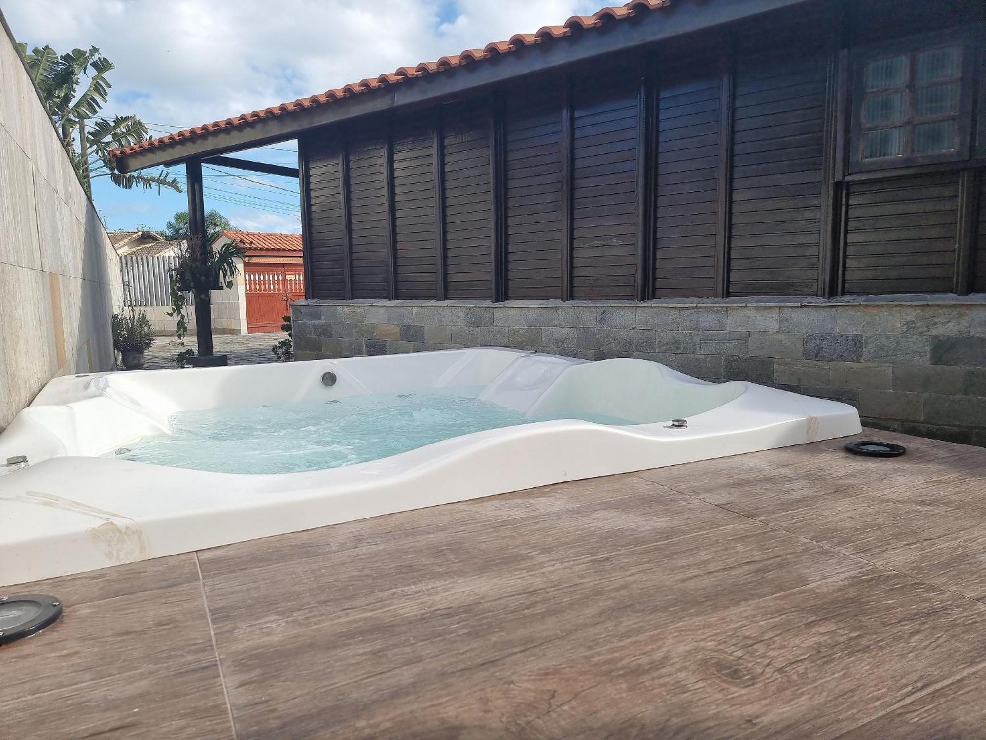 Hidromassagem Aquecida, Piscina, Bilhar, Churrasqueira, SmartTV Itanhaém Exterior foto